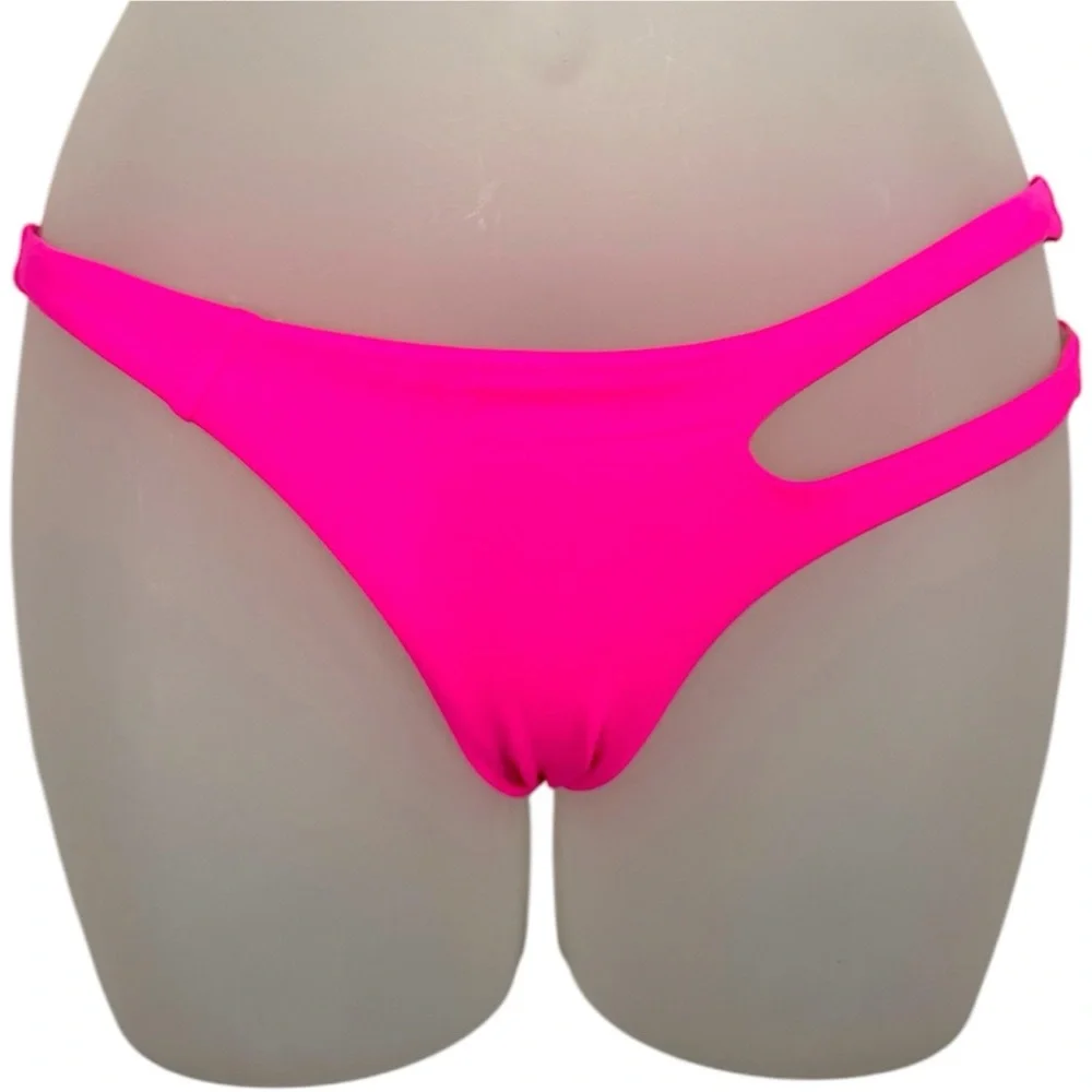 L’Agent by Agent Provocateur | Agata Bikini Bottom - Vibrant Pink - Vacation NWT